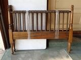 1880'S Jenny Lynd Style Bed Headboard & Foot Board