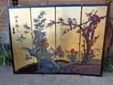 (4) Oriental Wall Hanging Panels