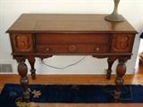 Mahogany Ladies 1920's Spinet Writing Desk