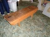 Wood Bench Coffee Table