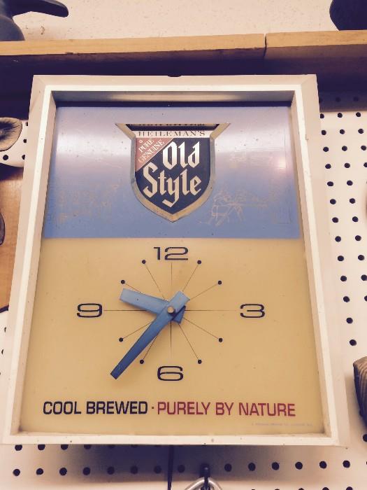 Old Style Beer Clock