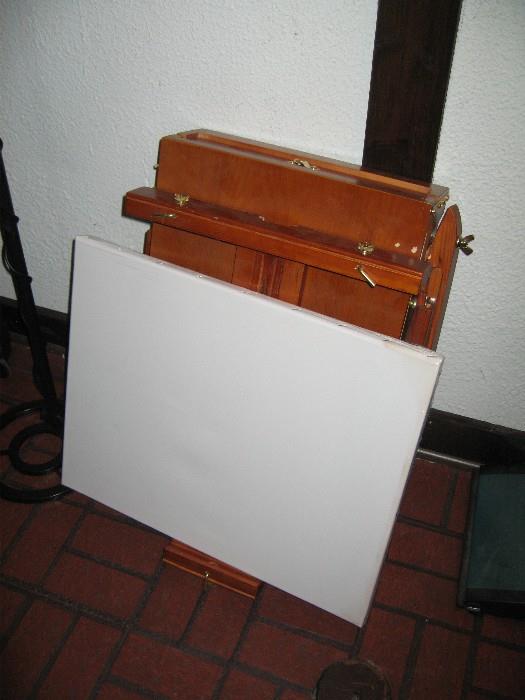 Easel and Canvas 