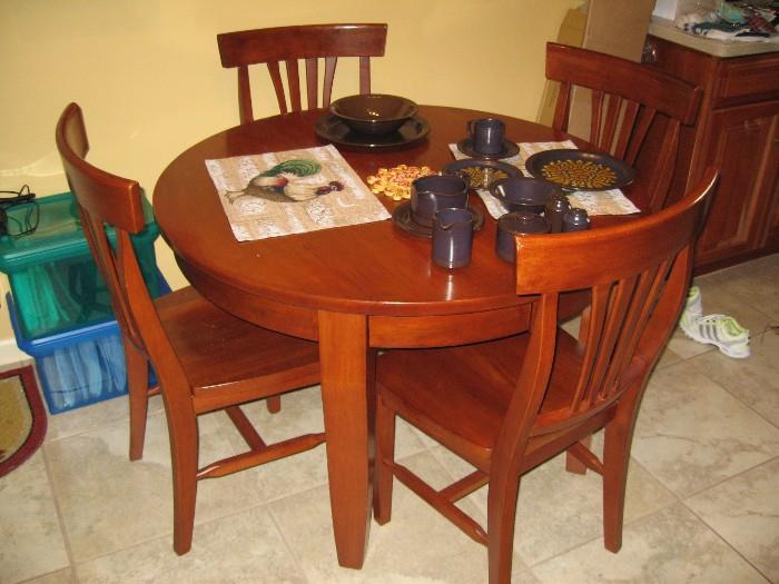 Cherry Dining Table & Chairs