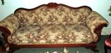 Victorian upholstered sofa