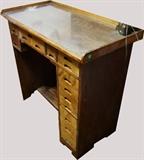 C/1950's Maple Watchmaker's bench 