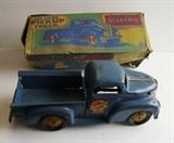 C/1940's Marx Deluxe Pick-Up truck w/electric headlights and orig. box 