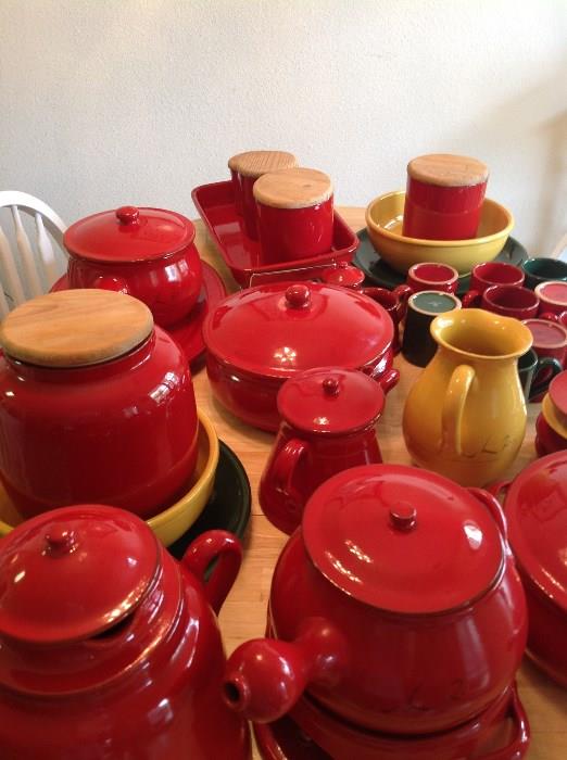 Mamma Ro Italian Ceramic Cookware and Canisters