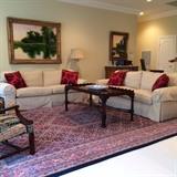 Matching Ethan Allen sofas & Baker coffee table