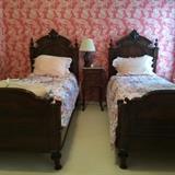 Pair Victorian single beds