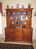vintage Stickley hutch