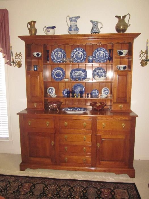 vintage Stickley hutch