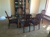 Glass Top Table and Chairs