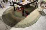 braided rug