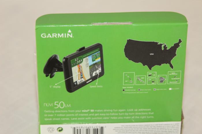 Electronics – Garmin nuvi 50LM. Piece is still in original box