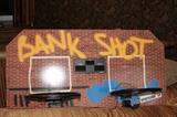 Toys & Hobbies – Basketball Bank Shot backboard. Piece has a scoreboard attached.