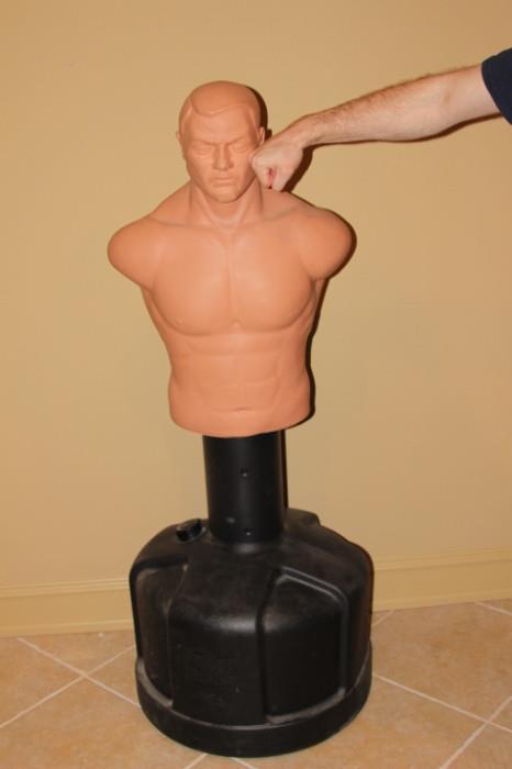 Toys & Hobbies – Martial Arts punching dummy. Piece is on a stand and flexible. Has signs of ware and use but overall in great condition.