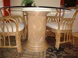 Pedestal table base