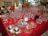 Lots of glass and stemware