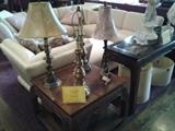 Lamps and End Table 