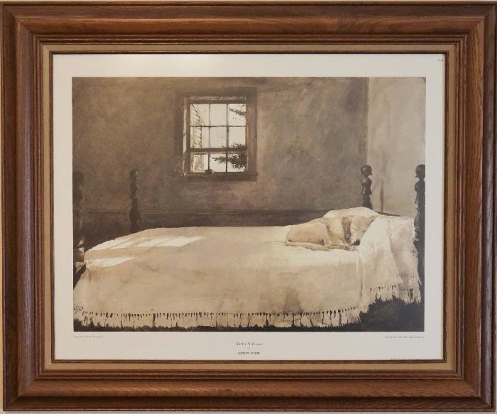 Andrew Wyeth famed print