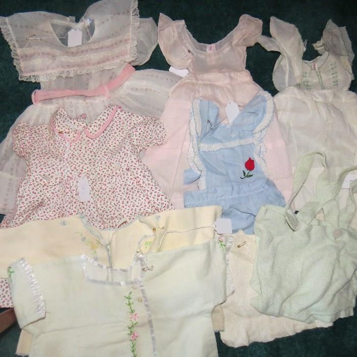 Vintage baby clothes