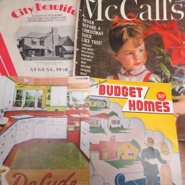 1950s and 60s  magazines
