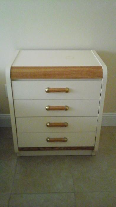 Nightstand has a matching dresser, and Chest of Drawers