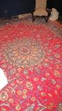 10' x 13' Khorasan oriental rug.