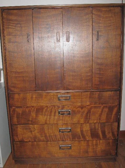 Founders Furniture Co. mid century wardrobe tall chest.