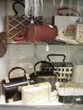 More Lucite & Wood Purses.