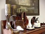 WWI Trench Art, Art Deco Lamp, Bugle 1923, etc.