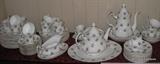 Royal Albert Forget-me-not Rose pattern dinnerware