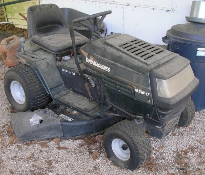 Rideon Lawnmower  Yard Machines 42 inch cut, 16 hp