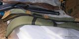 Many long rifle and shotgun cases in this sale