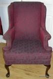 One of two Wingback chairs in this Sale