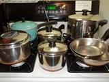 pots and pans