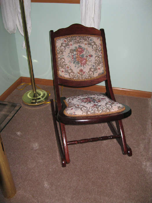 new sewing rocker, cherry color
