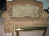 Eddie Bauer loveseat with sofa bed. nice & clean, hardly used