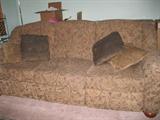 Eddie Bauer sofa w/ recliners on both ends, nice & clean