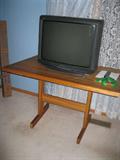TV and table