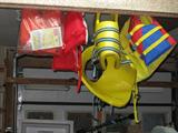 life jackets, we have lots