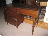 walnut desk, nice condition