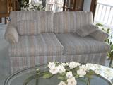 the loveseat w/matching sofa