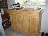 kitchen island on rollers