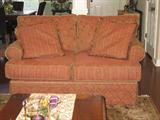 matching loveseat w/new stuffing in seats and backs
