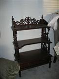 very nice little eterge, cherry wood, very nice conditon