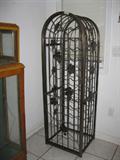 wonderful wine rack. Metal, great shape