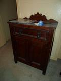 walnut commode