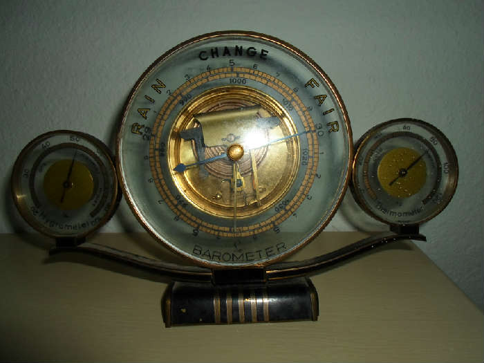 Lufft, german made, 1930's art deco, wonderful barometer