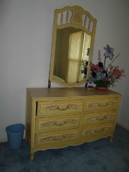 french provencial dresser. perfect for your daughters or granddaughters bedroom.